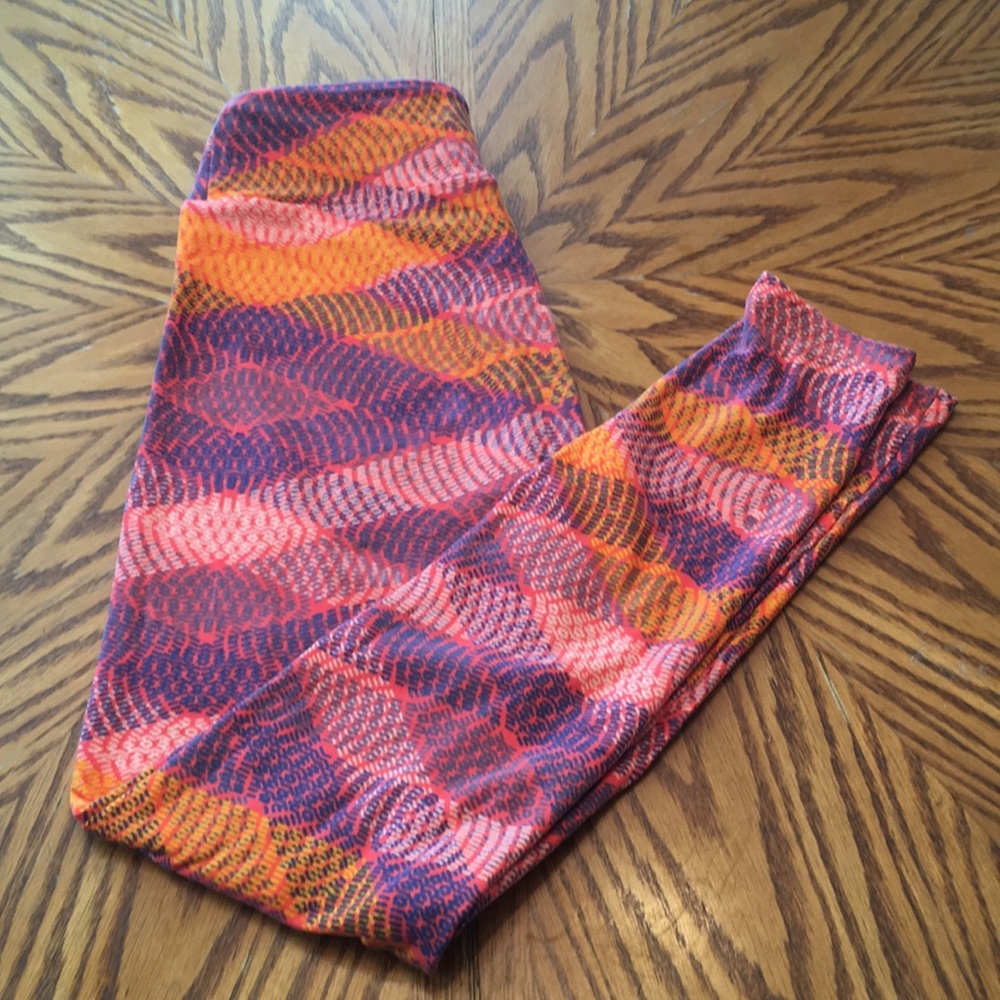 Lularoe leggings bright multicolored